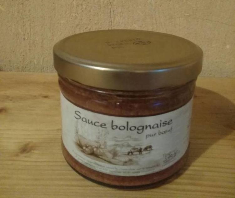 Sauce Bolognaise pur boeuf - 370gr