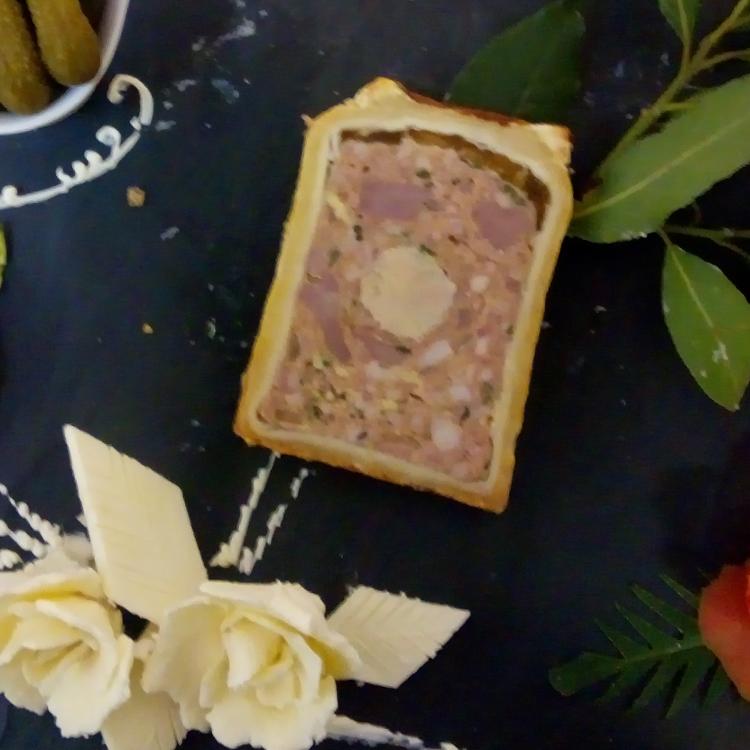 Pâté de Chartres au canard foie gras (Tranche env. 120g)