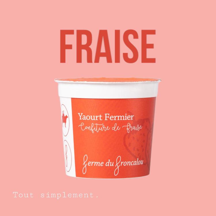 Yaourt Fraise AB* - Unité