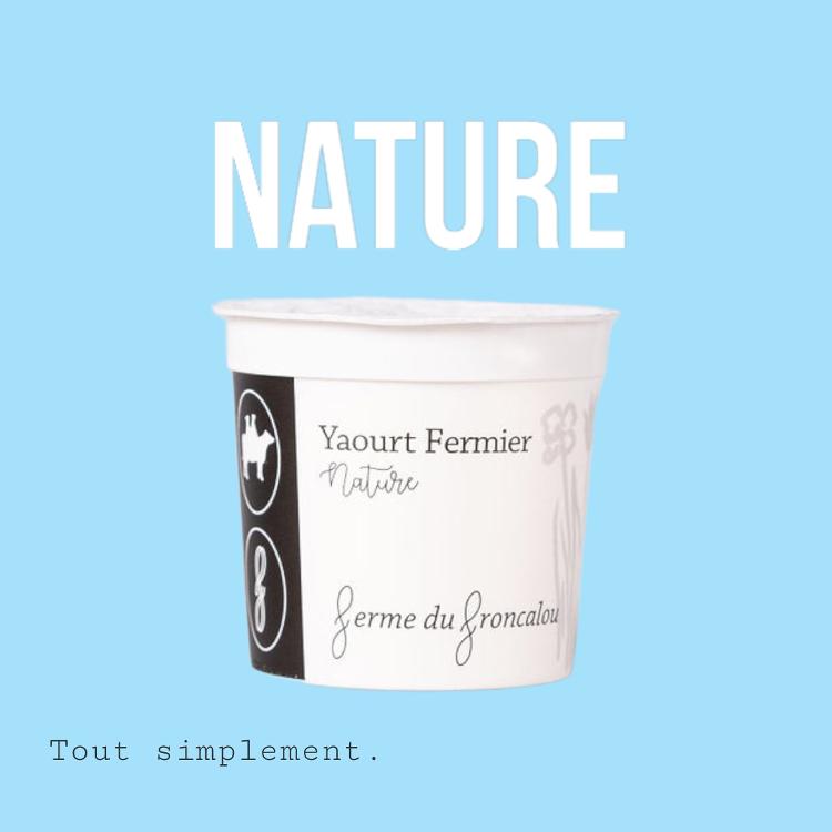 Pack de 4 Yaourts Nature AB*