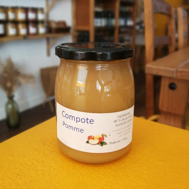 Compote pomme 530g
