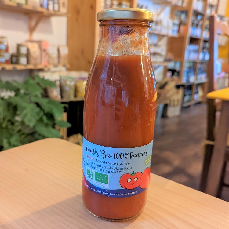 Coulis 100% tomate bio 50cl