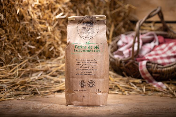 Farine de blé semi complète - T 110-La Ferme des Baudrillons- retiré