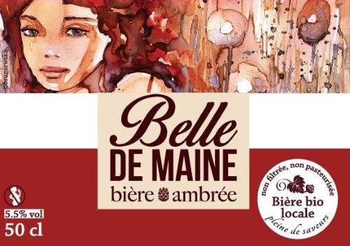 Bière AMBREE Belle de Maine