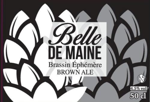 Bière NOIRE FUMEE Belle de Maine