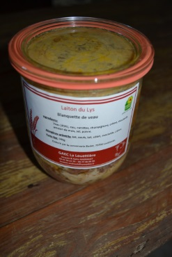 Blanquette de veau  -  LAITON DU LYS-GAEC La Louettière- retiré