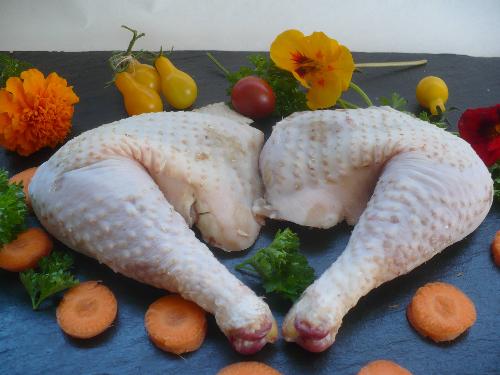 Cuisses de poulet (0.700 g à 0.900 g) lot 2  - Volailles ROMPILLON