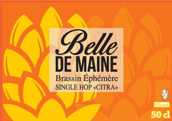 Bière Belle de Maine Single Hop CITRA  50cl