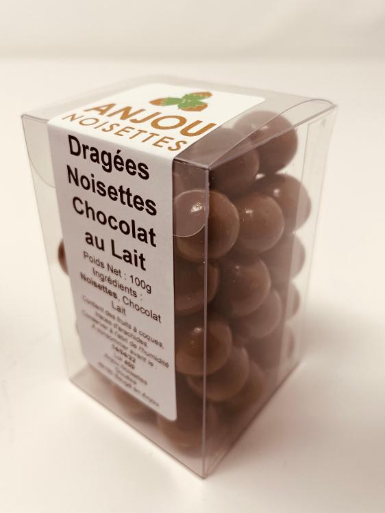 Dragées Noisettes Chocolat au Lait