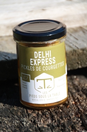 "Delhi Express" - Pickles De Courgettes-Bocalerie Angevine- retiré