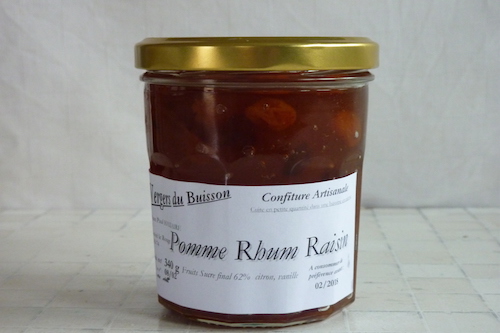 Confiture Pomme Rhum Raisin