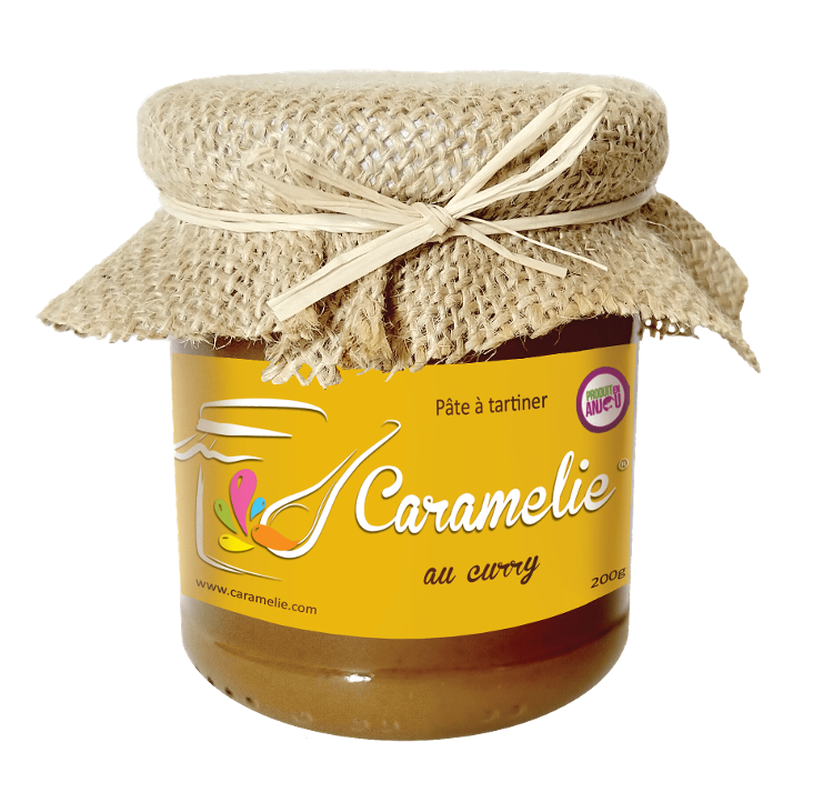 200g caramel beurre salé curry CARAMELIE