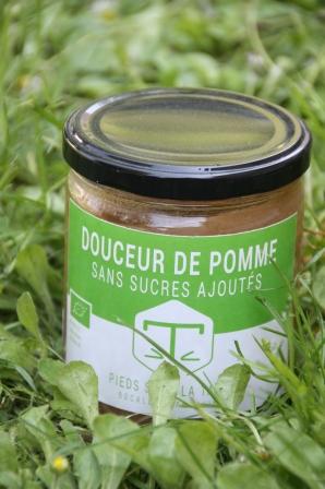 "Douceur De Pommes" - Purée De Pommes Sans Sucre Ajouté-Bocalerie Angevine- retiré