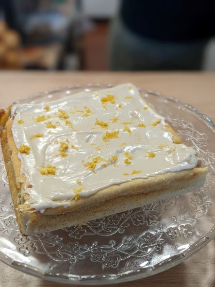 Gâteau au citron - part individuelle