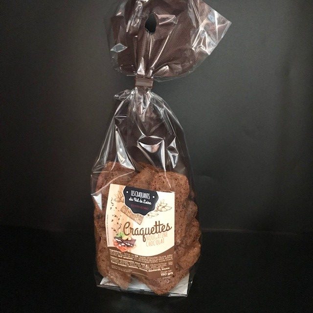 Craquettes nougatine/chocolat 150g