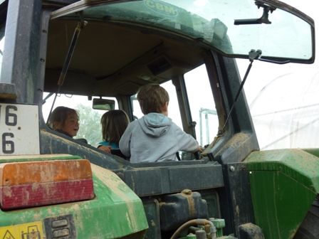Visite enfants tracteur 2