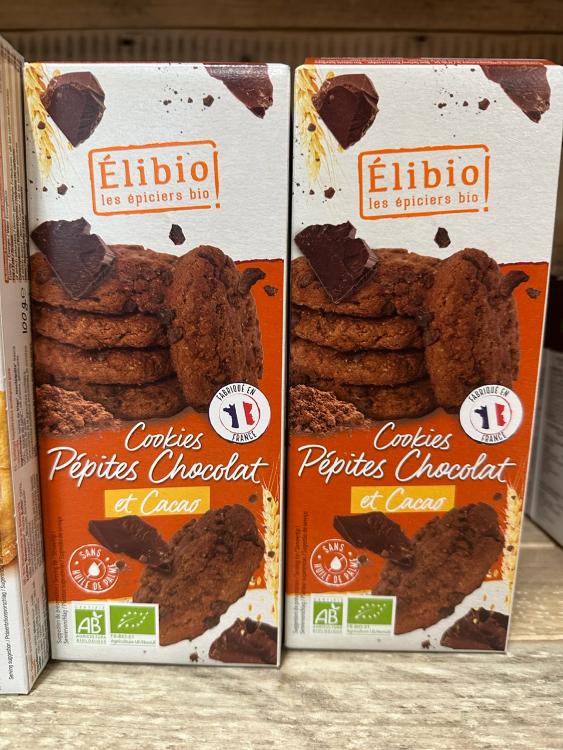 Cookie tout chocolat - ELIBIO