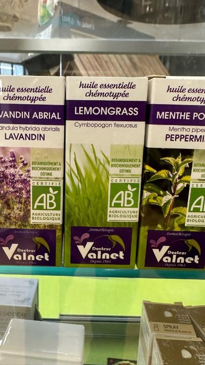 Huile essentielle Lemongrass - Dr Valnet