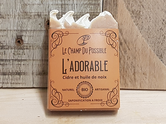 L'adorable savon 100 gr Litsée citronné - Le Champ du possible