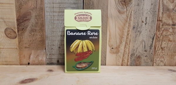 Banane Rose séchée - Saldac