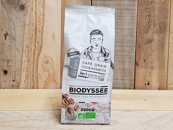 Café en grain - 250g - Biodyssée