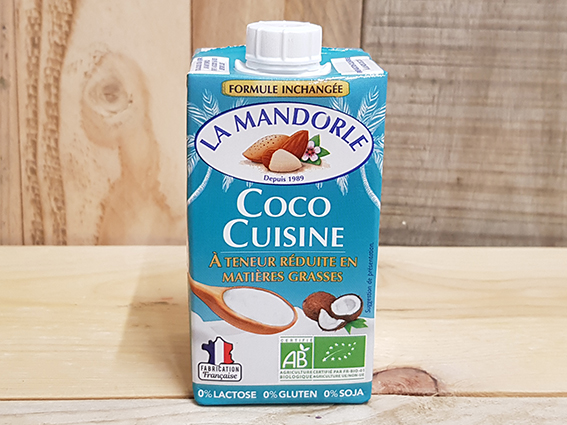 Crème de coco cuisine - La Mandorle