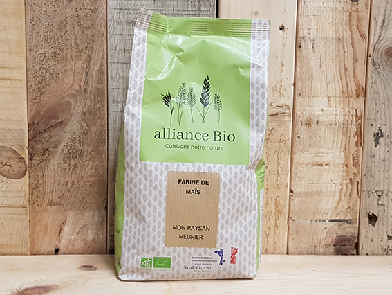 Farine de maïs - 1kg - Alliance bio