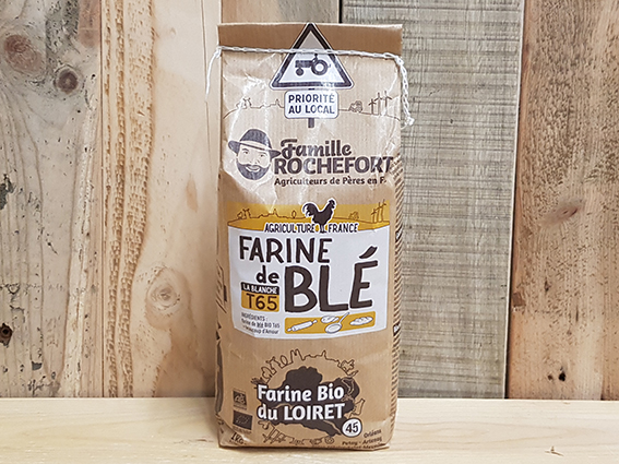 Farine de blé T65 - 1kg - Famille Rochefort