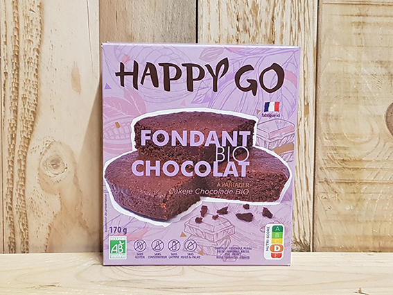 Fondant chocolat - 170g - Happy go