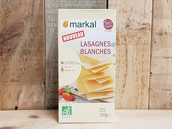 Lasagne feuilles - 250gr - Markal