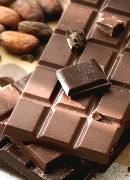 Chocolat noir artisanal alsacien "Bon-Obio" 72%. Plaque 90g