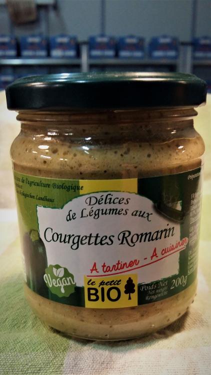 Délice de légumes Courgettes Romarin, pâté végétal Poids Net 200g