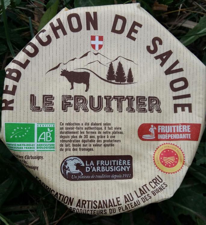 Reblochon bio de Savoie AOC au lait cru +ou- 450 g Certification ECOCERT
