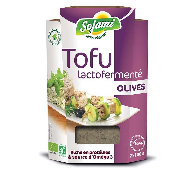 Tofu Lactofermenté "Olives" 2 x 100g
