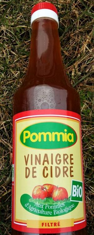 Vinaigre de cidre Bio "Pommia" filtré 50 cl 5%