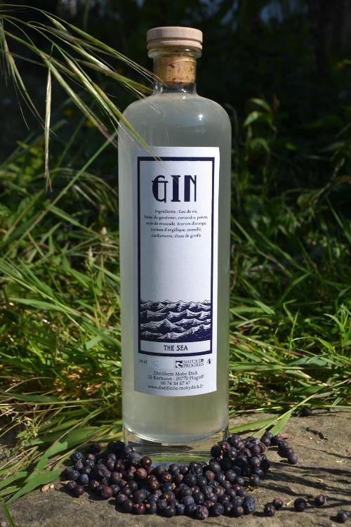 Gin / 70 cl-Distillerie Moby Dick- retiré