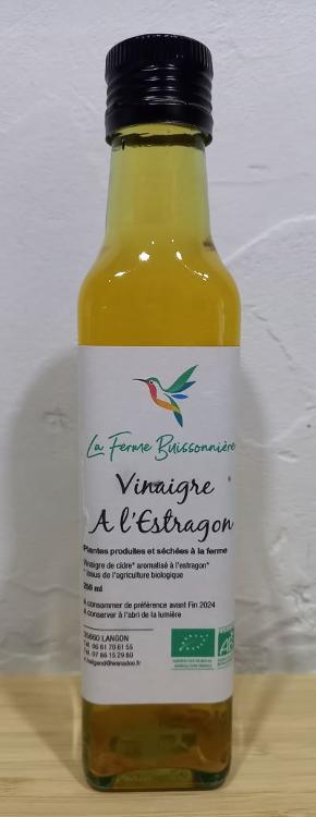 Vinaigre aromatisé à l'estragon – 25cl
