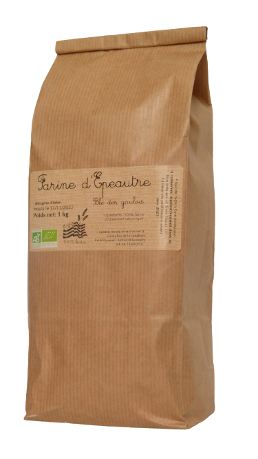 farine d' épeautre ( blé gaulois) - Cavale Gourmande