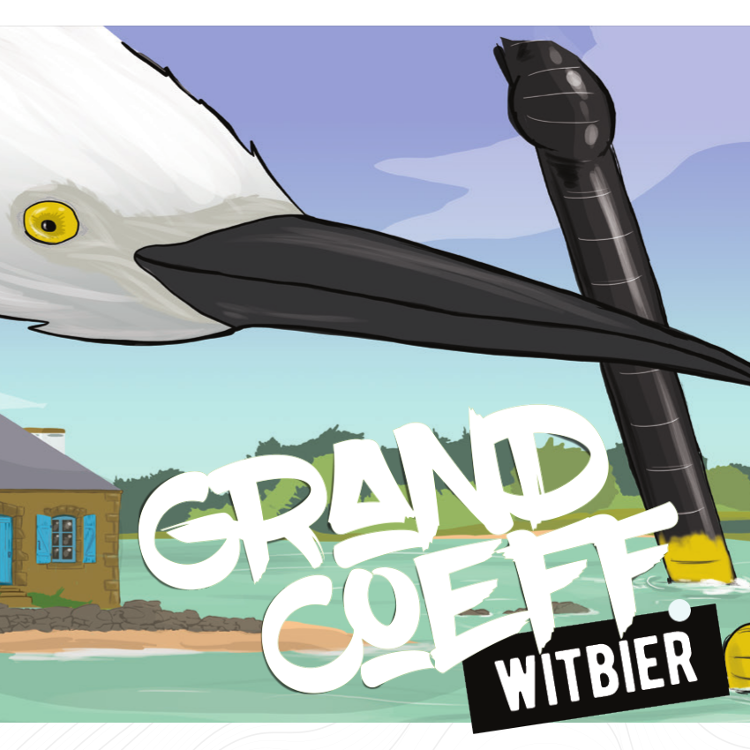 Grand Coeff. Witbier 5,5°- 33 cl*