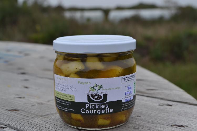Pickles de courgettes - 350g