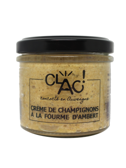 Crème champignons/ fourme d'Ambert