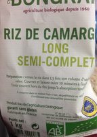 VRAC -  RIZ LONG 1/2 COMPLET De Camargue