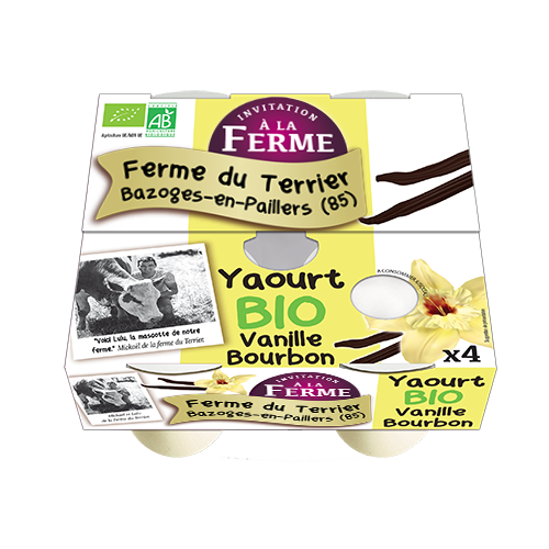 Yaourt vanille 4x125 gr