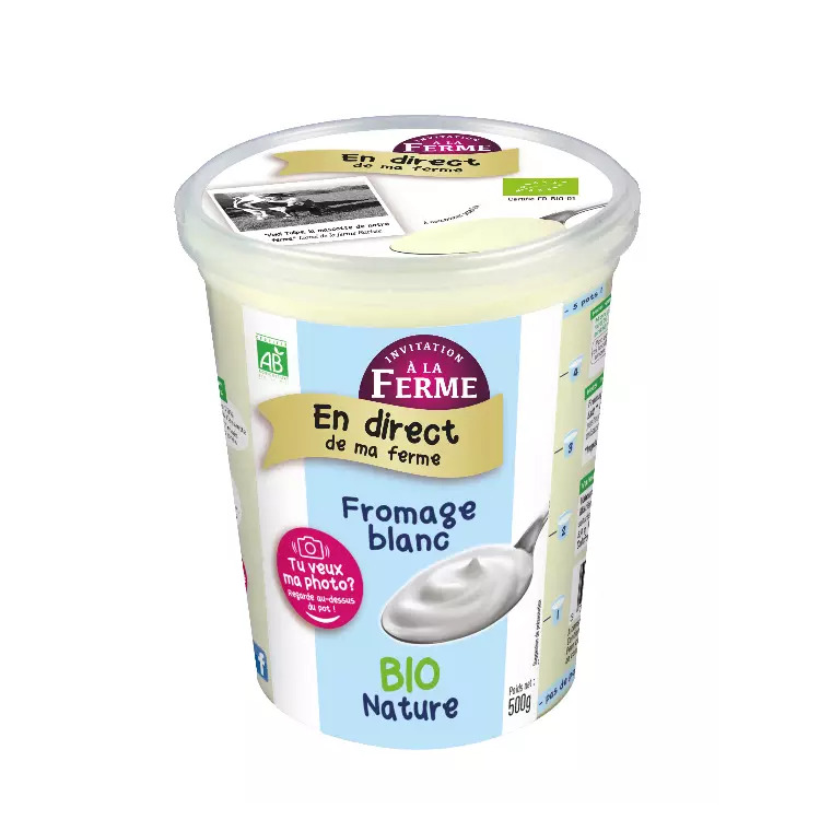 Fromage blanc pot 500gr