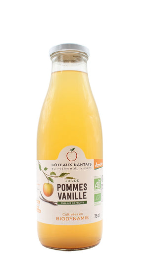 Jus pomme vanille 75 cl
