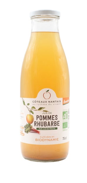 Jus pomme rhubarbe 75 cl