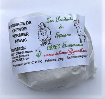Fromage de chèvre frais - rond - 150 g