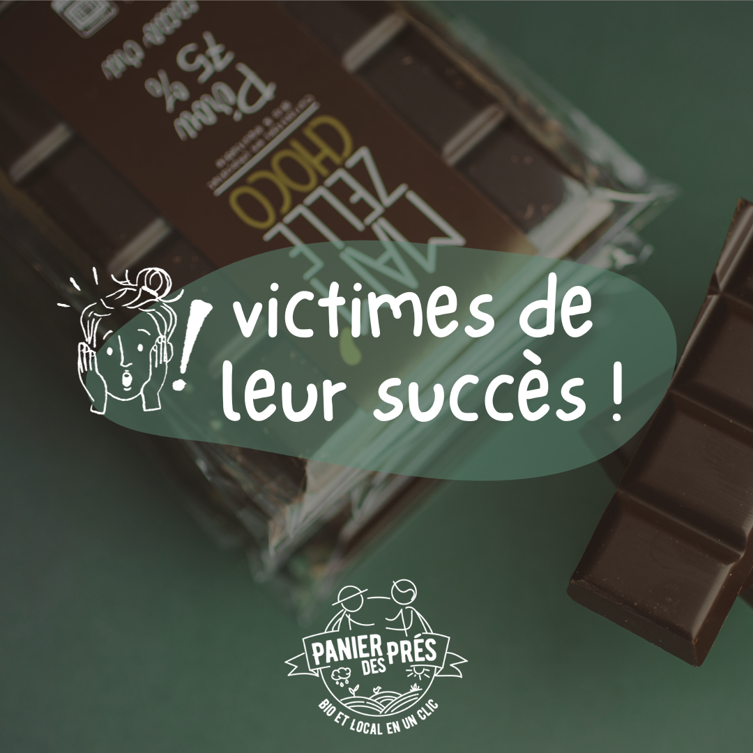 Tablettes de chocolat victimes de leur succès...!