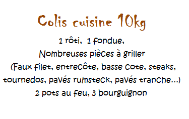 Colis CUISINE 10kg