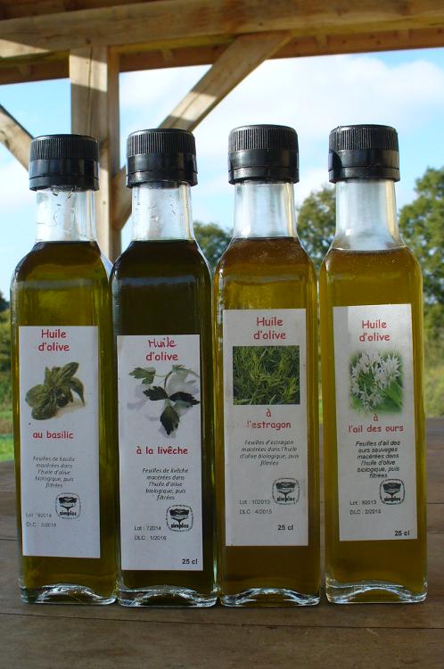 Huile d'olive à l'estragon